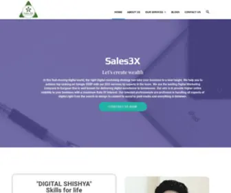 Sales3X.in(Let's create wealth) Screenshot