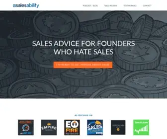 Salesability.co(We Scale Revenue Teams) Screenshot