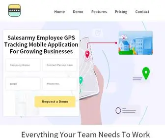 Salesarmy.in(Salesarmy Employee GPS Tracking Mobile Application) Screenshot