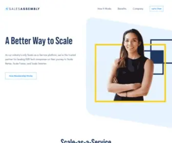 Salesassembly.com(Sales Assembly) Screenshot
