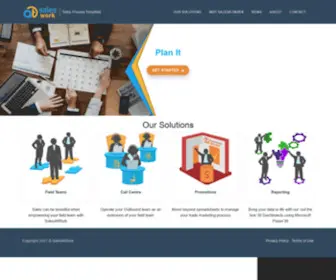 Salesatwork.com(Sales Process Simplified) Screenshot