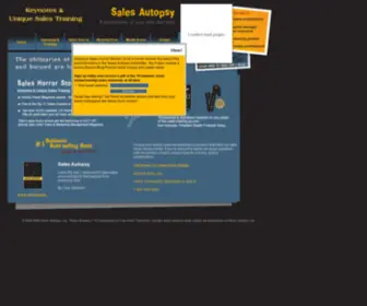 Salesautopsy.com(Sales) Screenshot