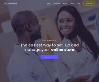 Salescabal.com(The easiest way to set) Screenshot