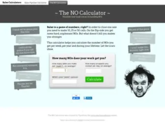 Salescalculators.com(Sales Calculators) Screenshot