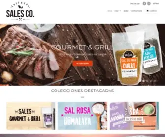 Salesco.com.mx(Compañia de Sales de México) Screenshot