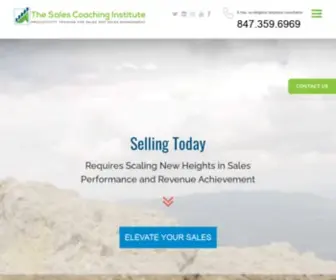 Salescoach.us(Sales Training & Coaching Chicago) Screenshot