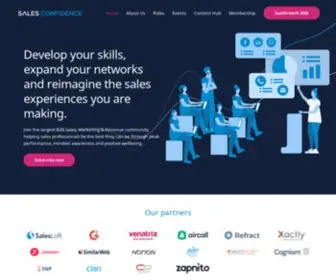 Salesconfidence.co(Sales Confidence) Screenshot