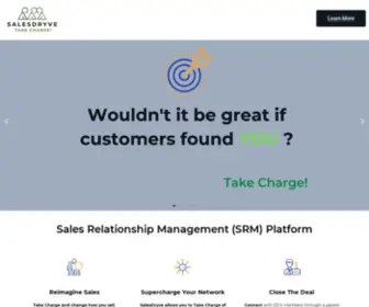 Salesdryve.com(Learn More Previous Next Sales Relationship Management (SRM)) Screenshot
