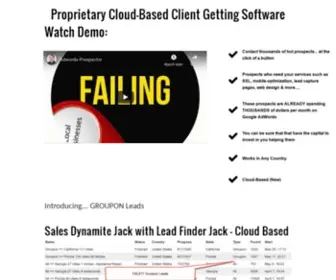 Salesdynamitejack.com(Sales Dynamite Jack) Screenshot