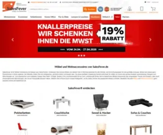 Salesfever.de(Möbel und Wohnaccessoires finden Sie auf) Screenshot