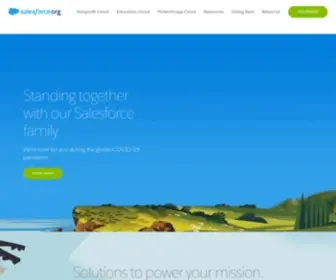 Salesforce.org(#1 CRM for Nonprofits and Education) Screenshot