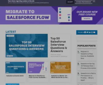 Salesforceben.com(Salesforce Ben) Screenshot