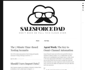 Salesforcedad.com(Salesforce Dad) Screenshot