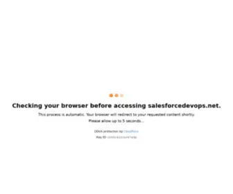 Salesforcedevops.net(Salesforce Devops by Vernon Keenan) Screenshot