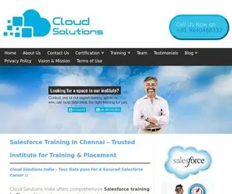 Salesforcetraining.education(Salesforce Training in Chennai) Screenshot