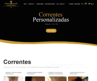 Salesgold.com.br(Joias Personalizadas) Screenshot