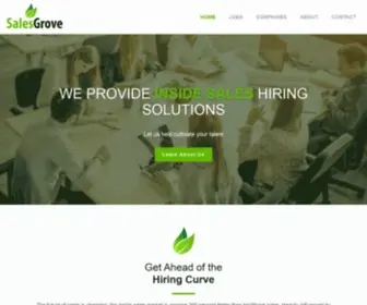 Salesgrove.com(Home Page) Screenshot