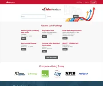 Salesheads.com(Career) Screenshot