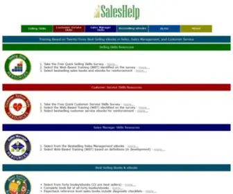 Saleshelp.com(Sales Training International) Screenshot