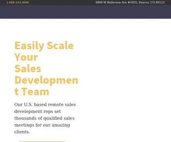 Saleshive.com(Outbound Lead Generation Services For B2B Companies) Screenshot