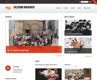 Salesianimacerata.it(Salesiani Macerata) Screenshot