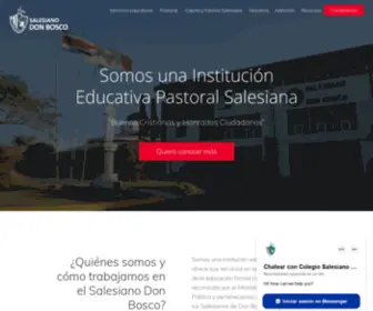 Salesianodonbosco.ed.cr(Salesiano Don Bosco) Screenshot