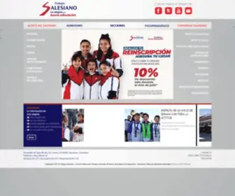 Salesianoqueretaro.com(Colegio) Screenshot