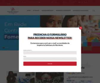 Salesianos.org.br(Inspetoria Salesiana) Screenshot