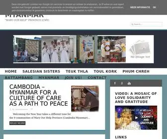 Salesiansisterscambodia.com(Salesian Sisters in Cambodia and Myanmar) Screenshot