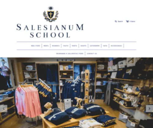 Salesianumstore.com(Salesianum School Store) Screenshot