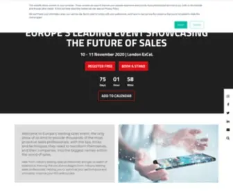 Salesinnovationexpo.co.uk(Sales Innovation Expo) Screenshot