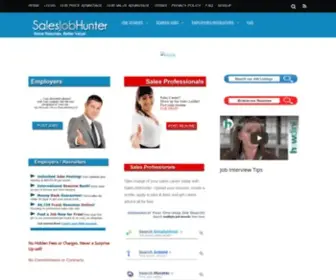 Salesjobhunter.com(Sales Job Hunter) Screenshot