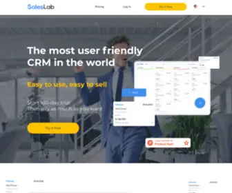 Saleslab.promo(SalesLab CRM) Screenshot