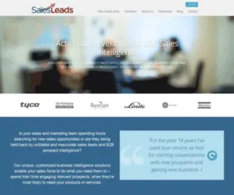 Salesleadsinc.com(Sales Leads) Screenshot