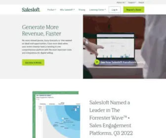 Salesloft.com(Salesloft) Screenshot
