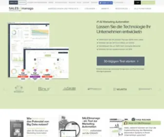 Salesmanago.de(AI Customer Data Platform with Omnichannel Execution) Screenshot