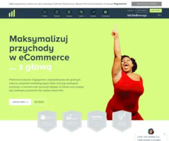Salesmanago.pl(Customer Engagement Platform dla ambitnych zespołów marketingowych eCommerce) Screenshot
