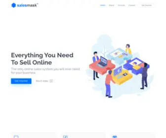 Salesmask.com(Salesmask) Screenshot
