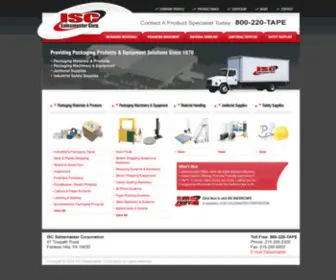 Salesmastercorp.com(Packaging Material & Equipment) Screenshot