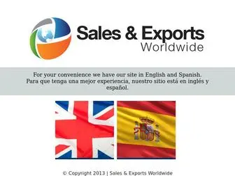 Salesnexports.com(Sales & Exports) Screenshot