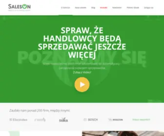 Saleson.pl(Platforma do szkoleń dla handlowców online) Screenshot