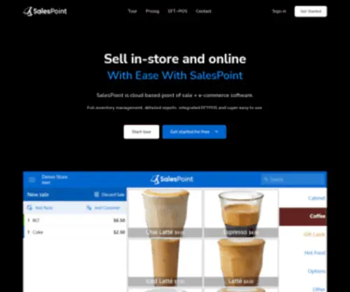 Salespoint.co.nz(SalesPoint) Screenshot
