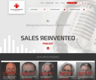 Salesreinvented.com(Sales Reinvented Podcast) Screenshot