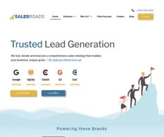 Salesroads.com(Award-Winning Appointment Setting Services) Screenshot