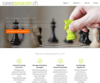 Salessolution.ch(Verkaufstraining Schweiz) Screenshot