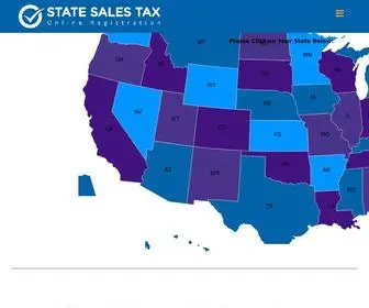 Salestaxapplication.net(Sales Tax Application) Screenshot