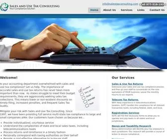 Salestaxconsulting.com(Compliance)) Screenshot