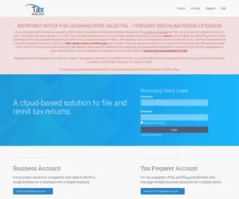 Salestaxonline.com(STO) Screenshot