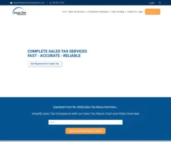 Salestaxsystem.com(Complete Sales Tax Services for E) Screenshot