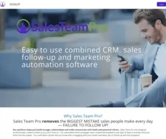 Salesteampro.net(Keep Building) Screenshot